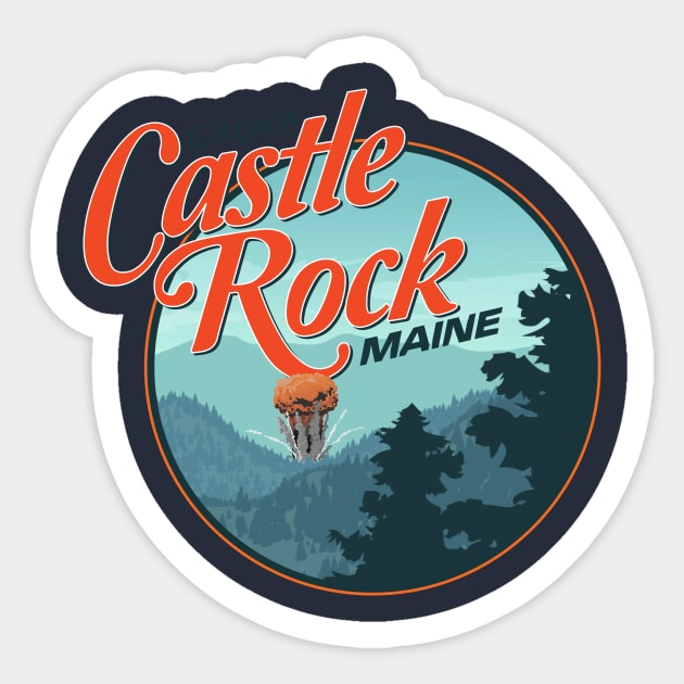 Castle Rock Sticker by MindsparkCreative